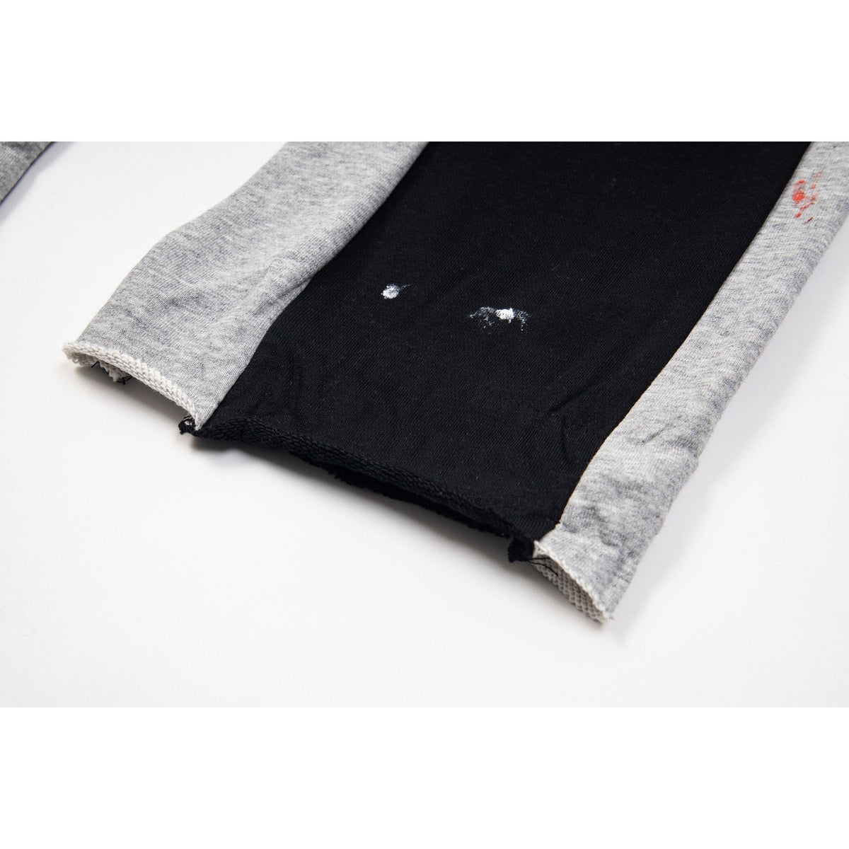 Gallery Dept Sweatpants Hand-painted splashed ink letter patch splicing casual trousers