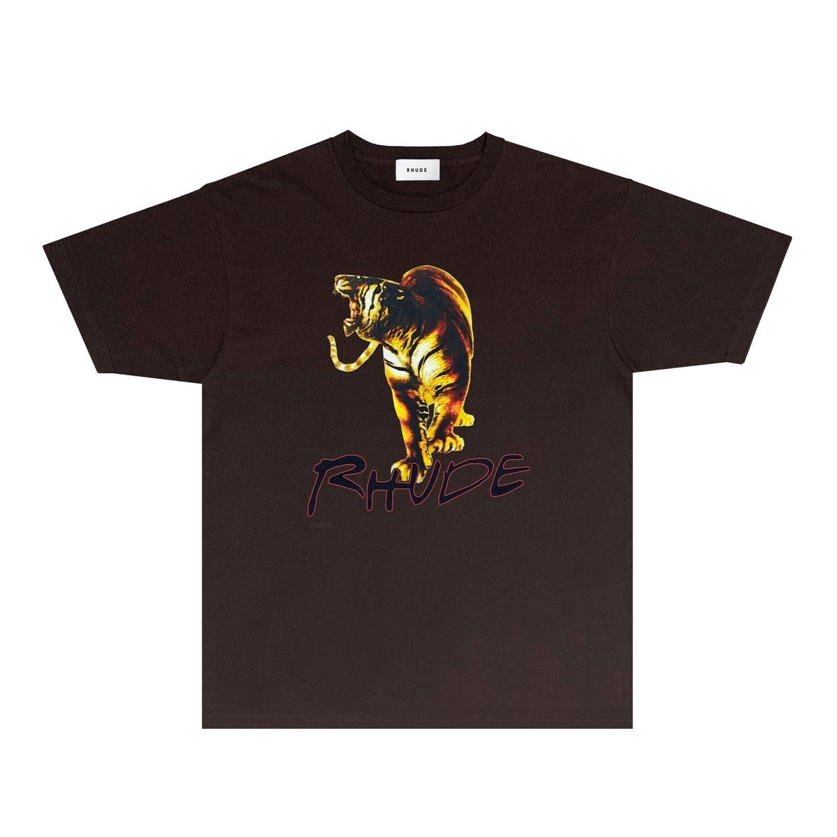 Rhude T-shirts Printed Trendy Pure Cotton