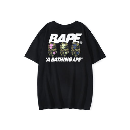 Bathing Ape T-Shirt Summer Casual Short Sleeve T-shirt