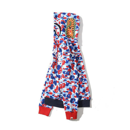 Bathing Ape Hoodie Autumn Men's and Women's Shark Hooded Sweater