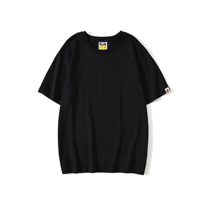 Bathing Ape T-Shirt Summer Monkey Head Letter Short Sleeve T-shirt