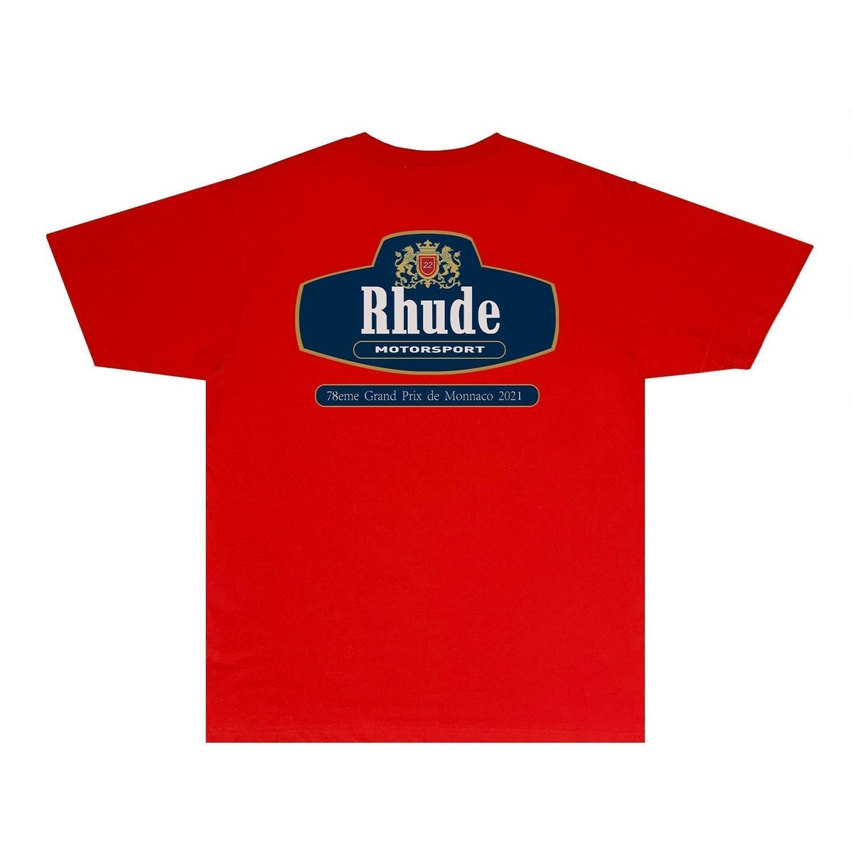 Rhude T-shirts Printed Trendy Pure Cotton