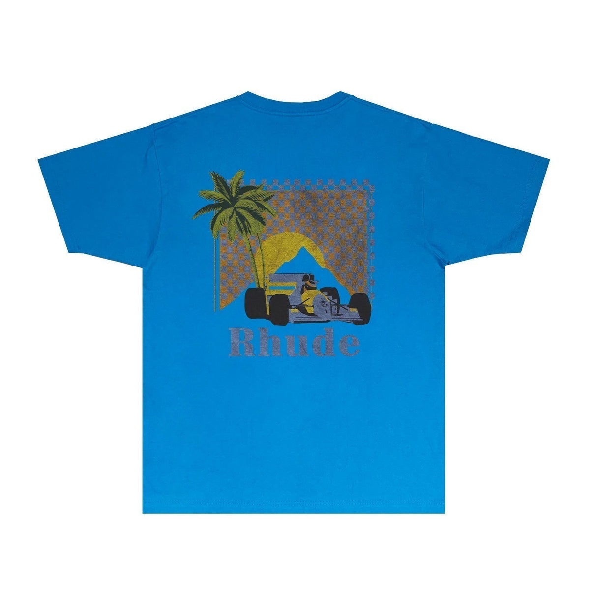 Rhude T-shirts Printed Trendy Pure Cotton