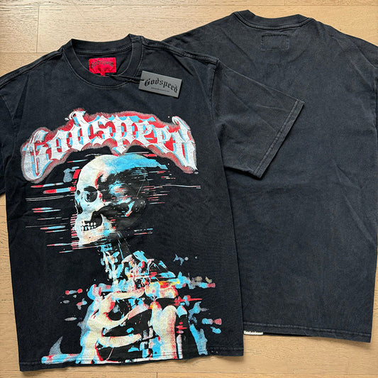 Godspeed T-shirts Retro Fantasy Pattern