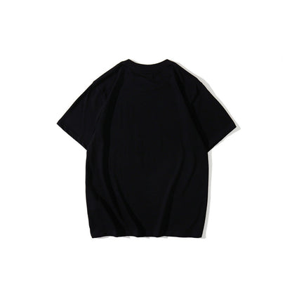 Bathing Ape T-Shirt Summer Casual Loose Large Size Short Sleeve Cartoon Letter Little Monkey T-shirt