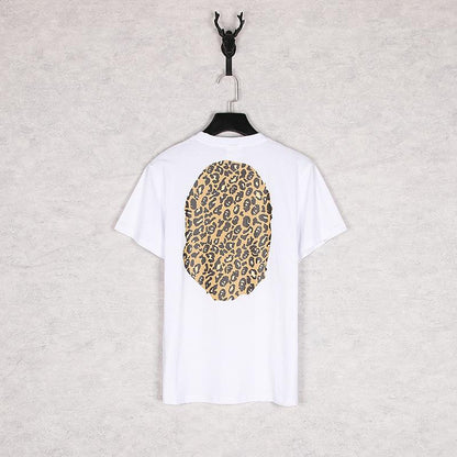 Bathing Ape T-Shirt Summer Leopard Print Short Sleeve T-shirt