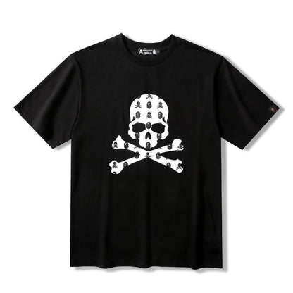 Bathing Ape T-Shirt Summer Ape Head Printed Short Sleeve T-shirt