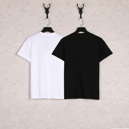 Bathing Ape T-Shirt Printed Casual Round Neck Loose Short Sleeves Short Sleeve Women