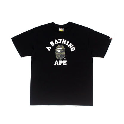 Bape Bearbrick T-Shirt Casual Letter Printed Round Neck Short Sleeve