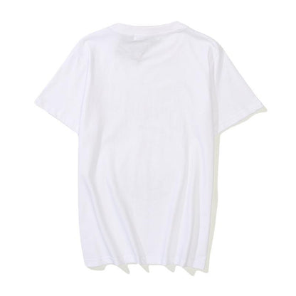 Bathing Ape T-Shirt Summer Leisure Pullover Loose Cartoon Printed Short-Sleeved T-shirt for Women