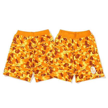 Bathing Ape Shorts Summer Shorts Men and Women Casual Loose Couple Camouflage Pants Women