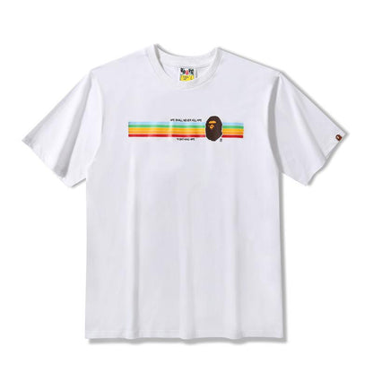Bathing Ape T-Shirt Summer Simple Leisure Short Sleeve T-shirt
