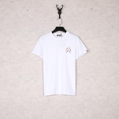Bathing Ape T-Shirt Camouflage Letter Print Short-Sleeve T-shirt
