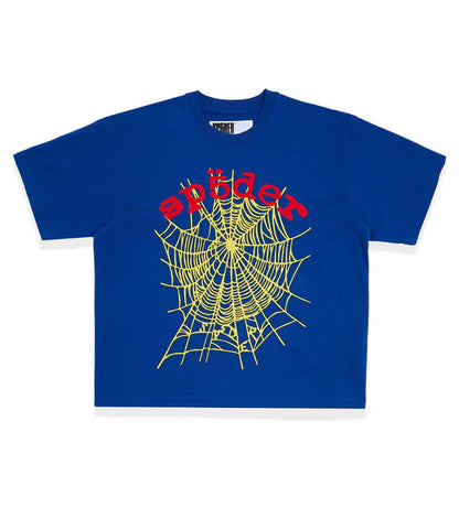 Sp5der OG Logo v2 HW Tee Navy
