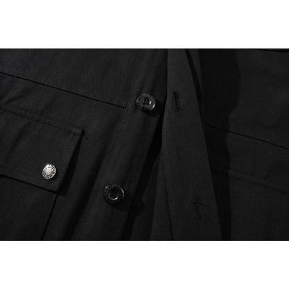 Bathing Ape Hoodie Spring Autumn Men's Solid Color Shark Head Coat Jacket